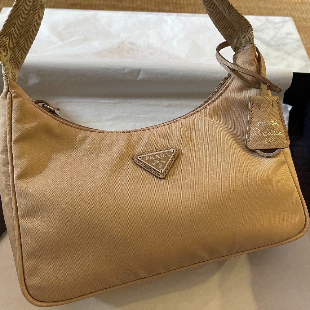 Prada Re-edition Bag - Desert Beige